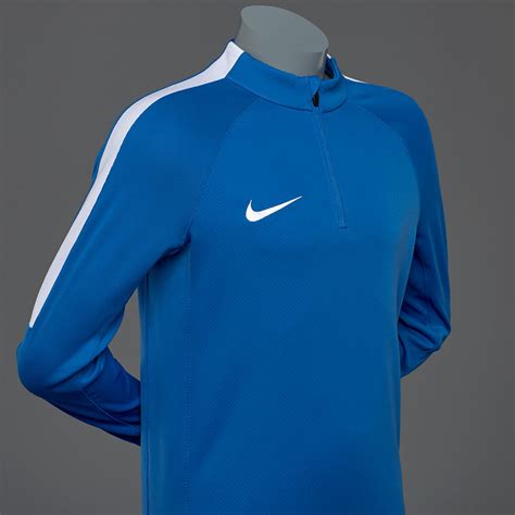 Nike Dry Squad 17 Drill Longsleeve Top (Royal Blue/White, XL)